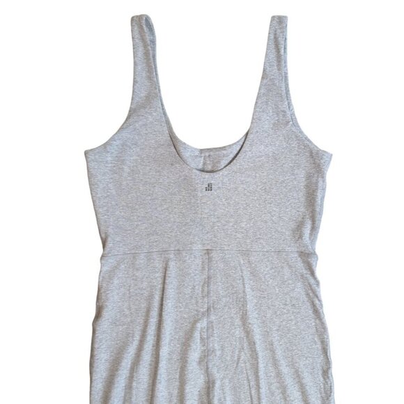 WeWoreWhat REVOLVE Heather Gray Henley Flare Jumpsuit XL - Picture 10 of 12